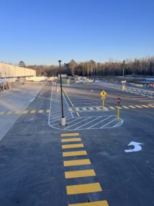 Enhance Parking Lot Striping Layout for Better Navigation
