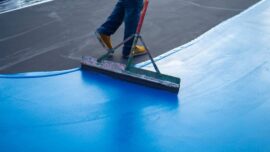 What Is The Process for Striping Richmond Athletic Sport Courts