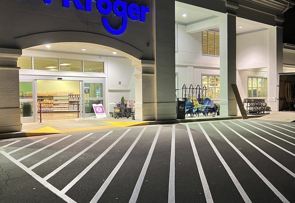 What Is The Best Striping Contractors Method - Angled or Straight Stalls