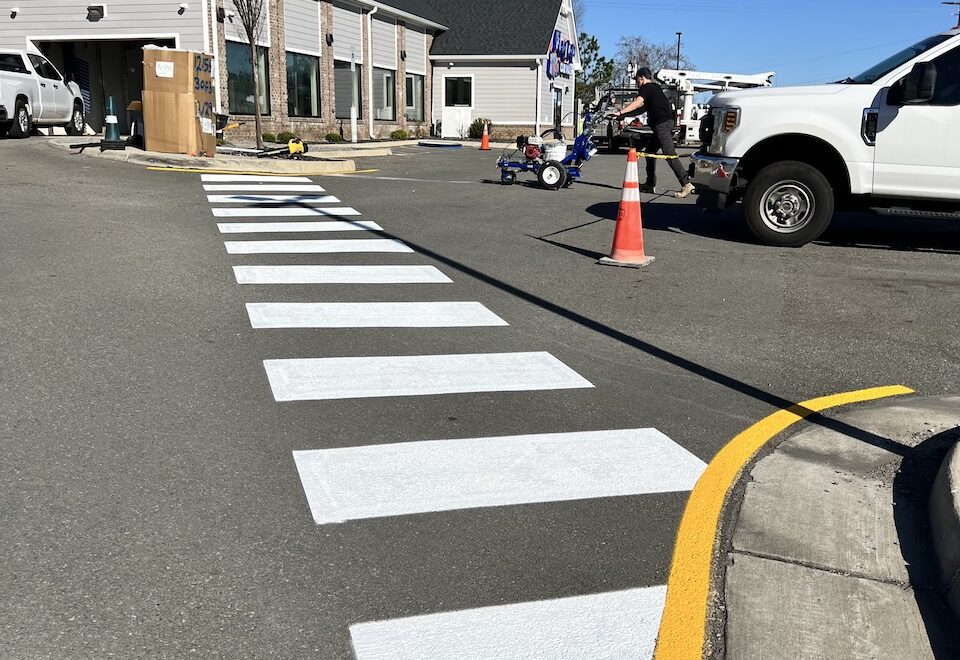 What Are the Considerations For A Richmond Striping Parking Lot Layout?