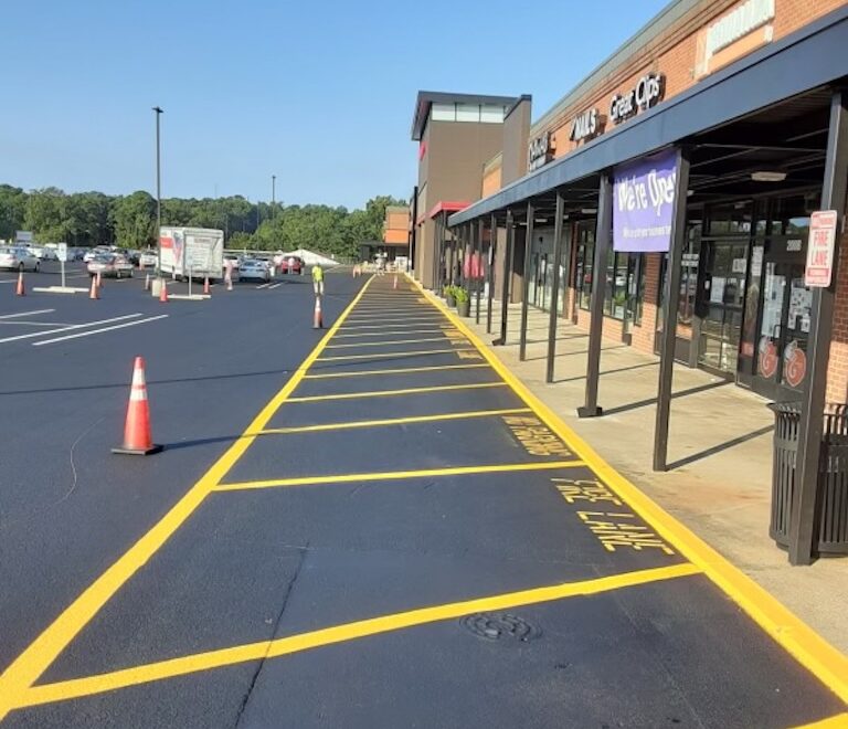 Why Parking Lot Striping Impressions Matter for Retail Success