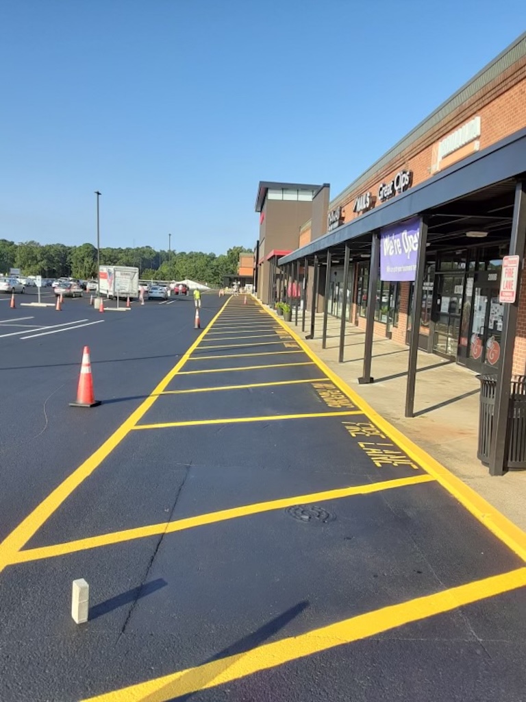Why Parking Lot Striping Impressions Matter for Retail Success