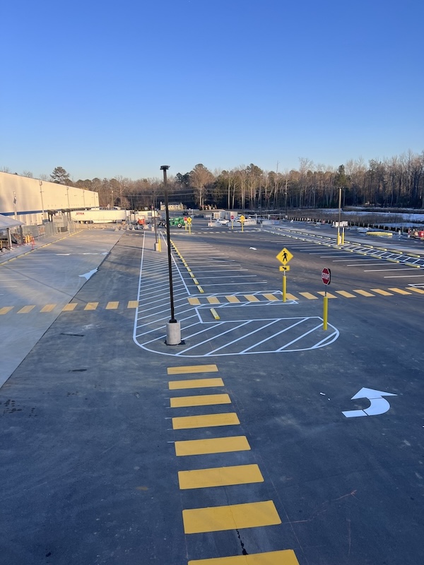 Enhance Parking Lot Striping Layout for Better Navigation