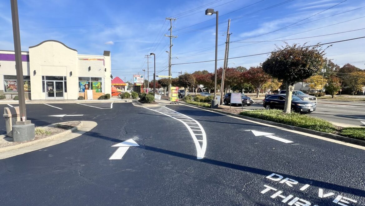 The Hazards of Faded Parking Lot Striping HOA Residents