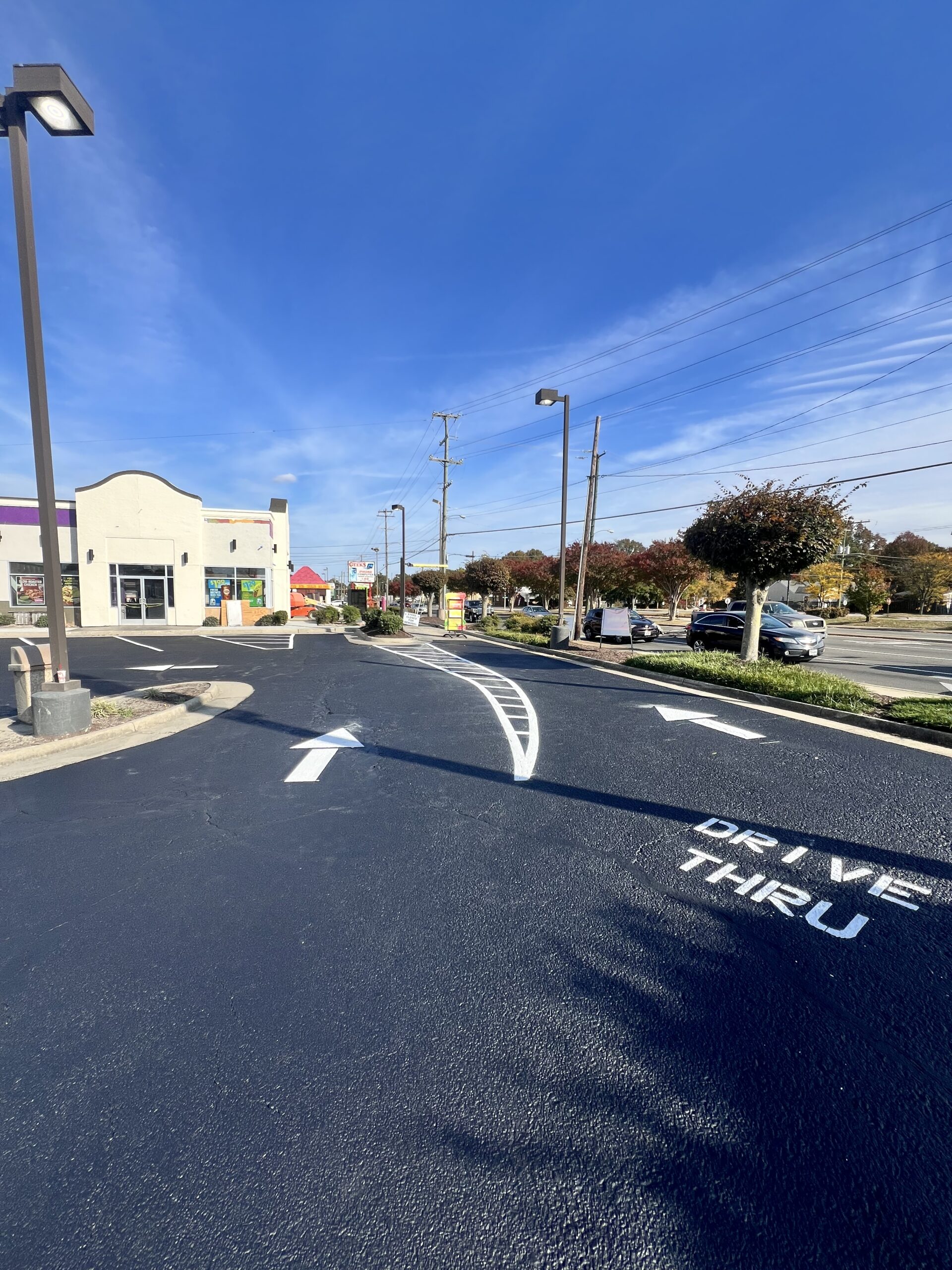 The Hazards of Faded Parking Lot Striping HOA Residents
