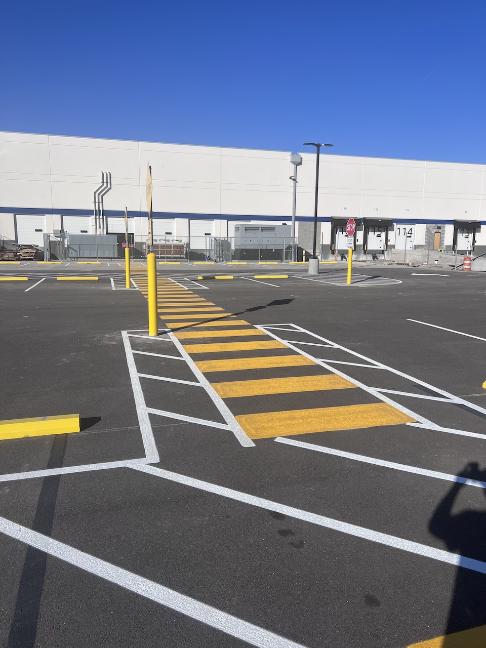 Understanding Parking Lot Striping Loading Zones and Bays